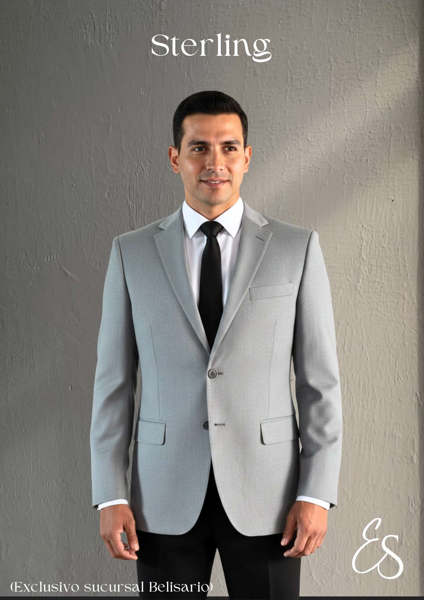 Traje gris