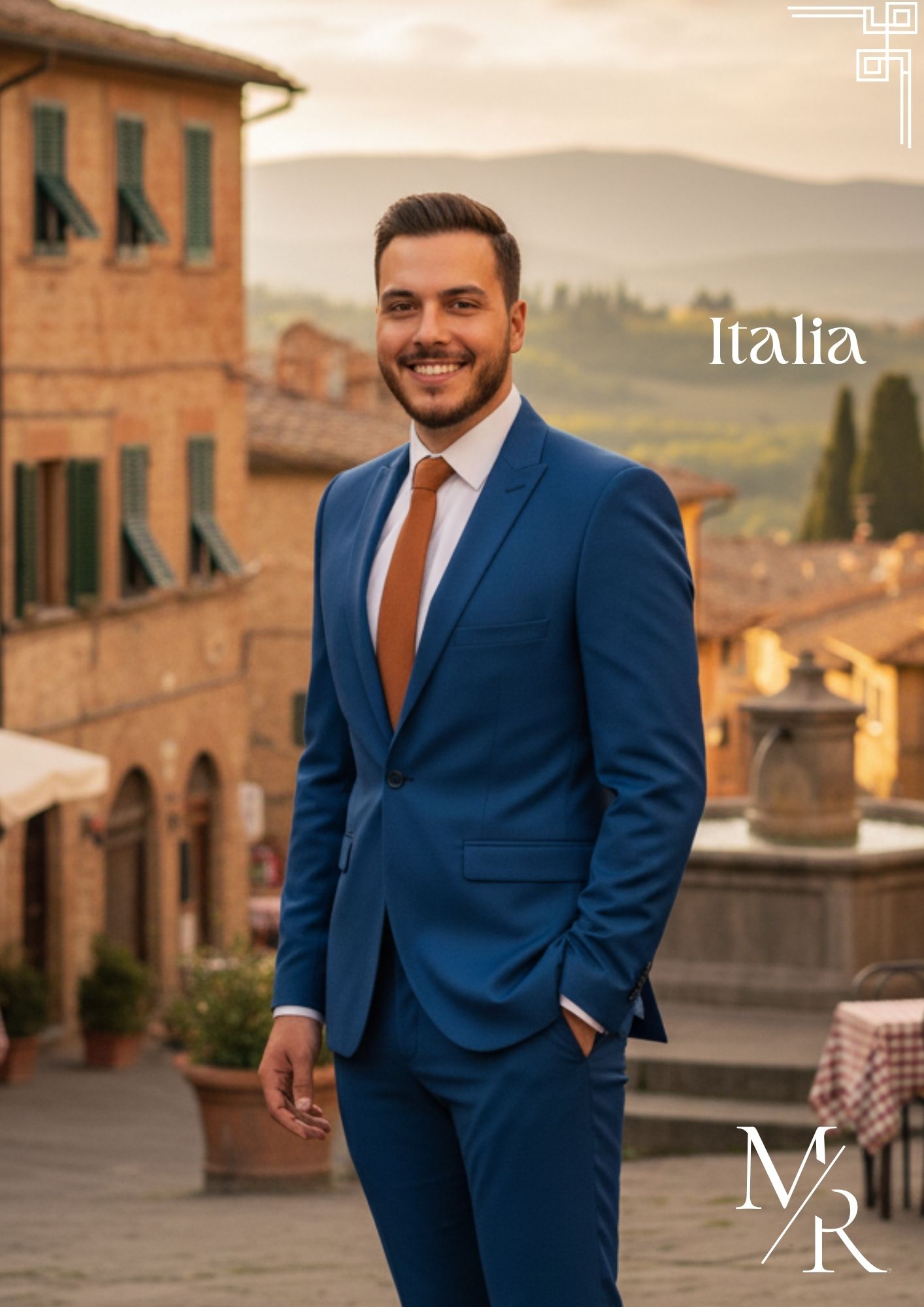 Traje-azul-italia